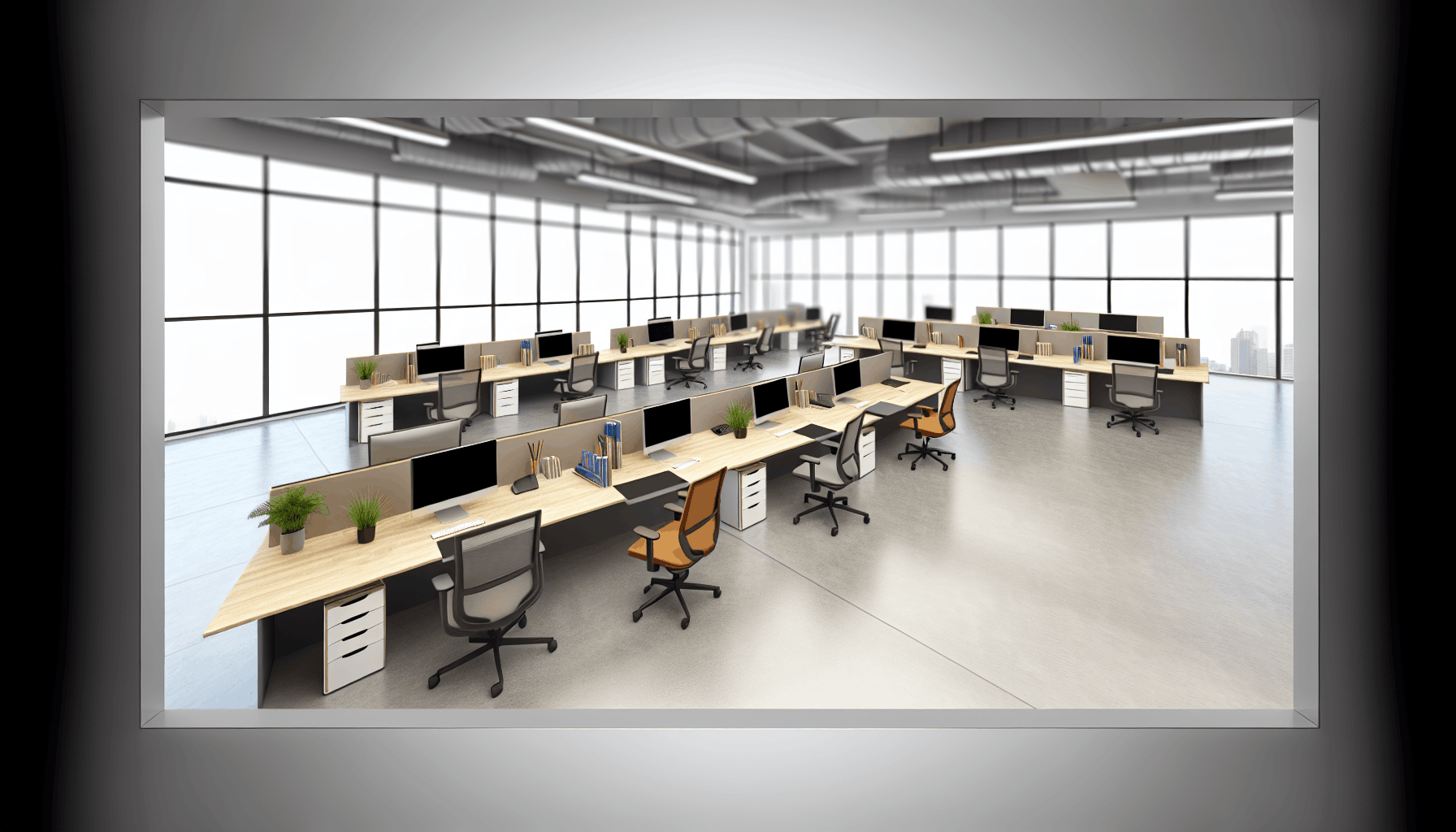 Hot desking