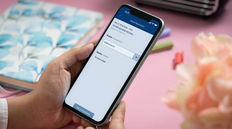 Guest registration from mobile