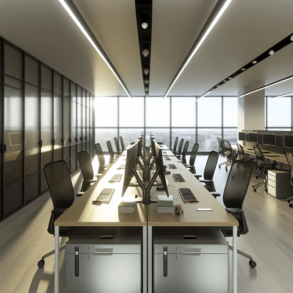 Hot desking kontorpladser