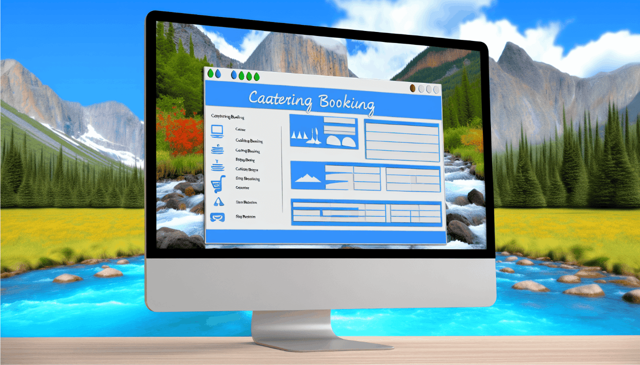 Catering booking software