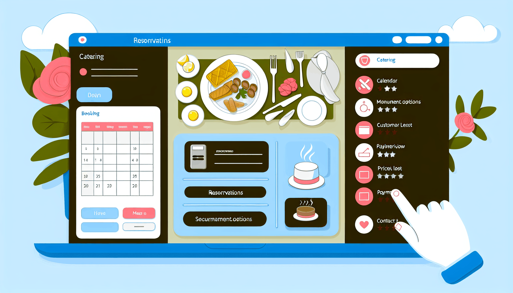Software til booking af catering