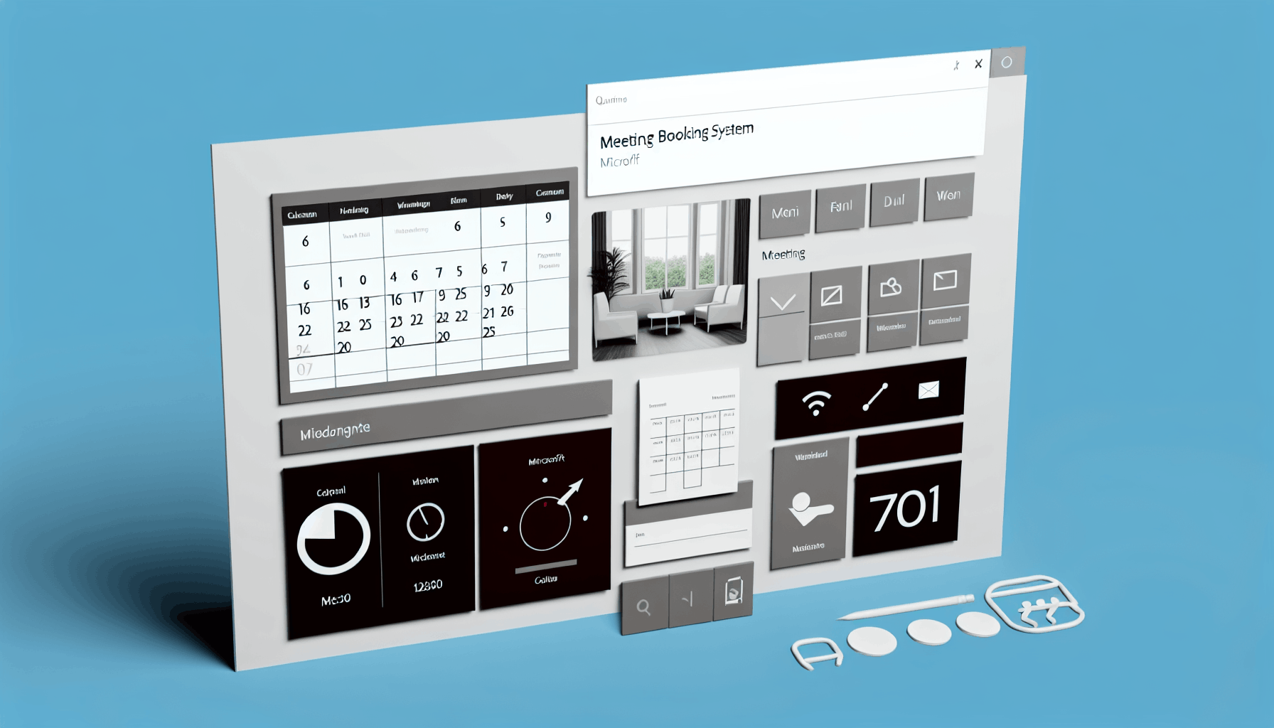 Meeting booking system for Microsoft