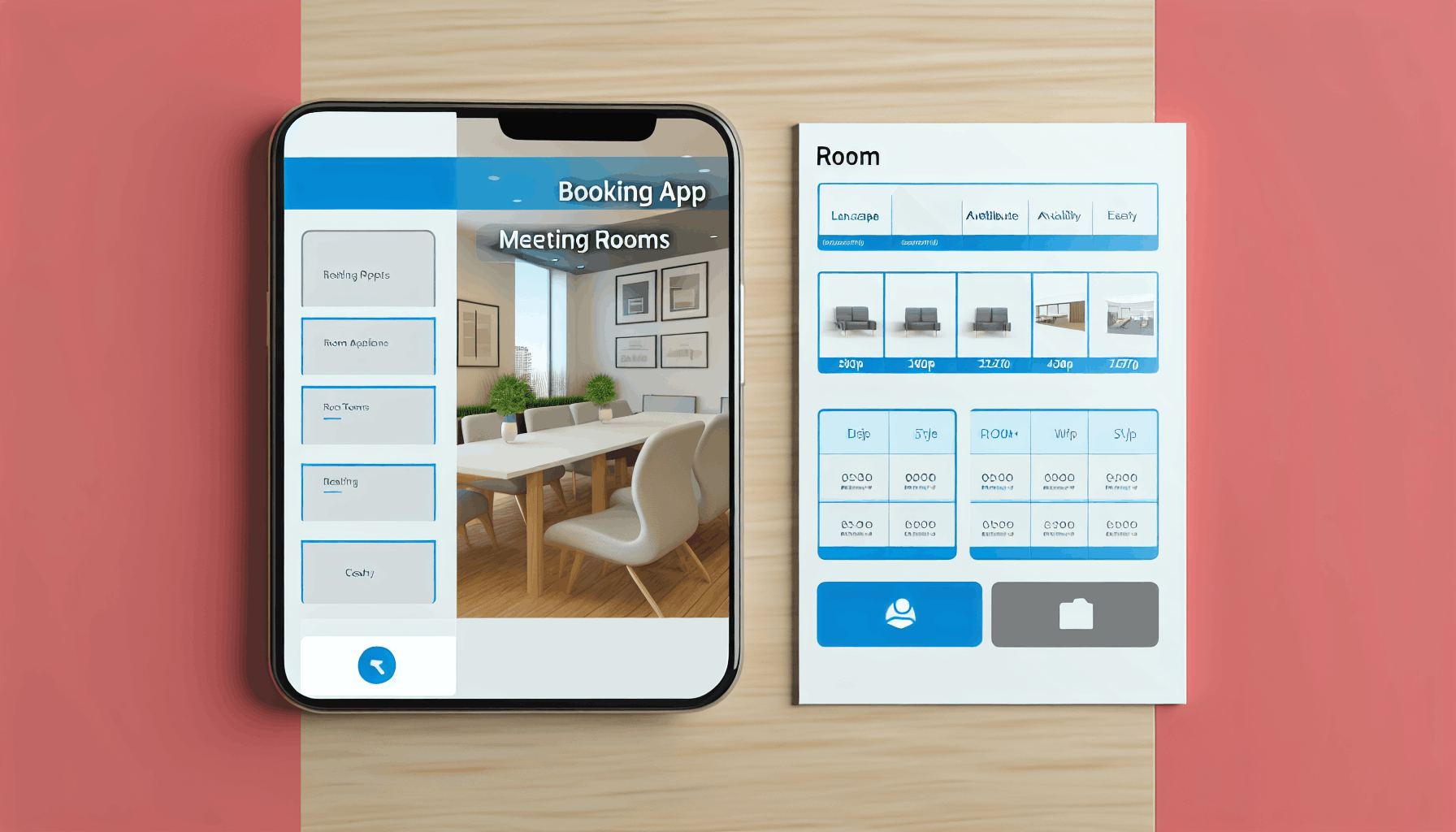 Booking app til mødelokaler