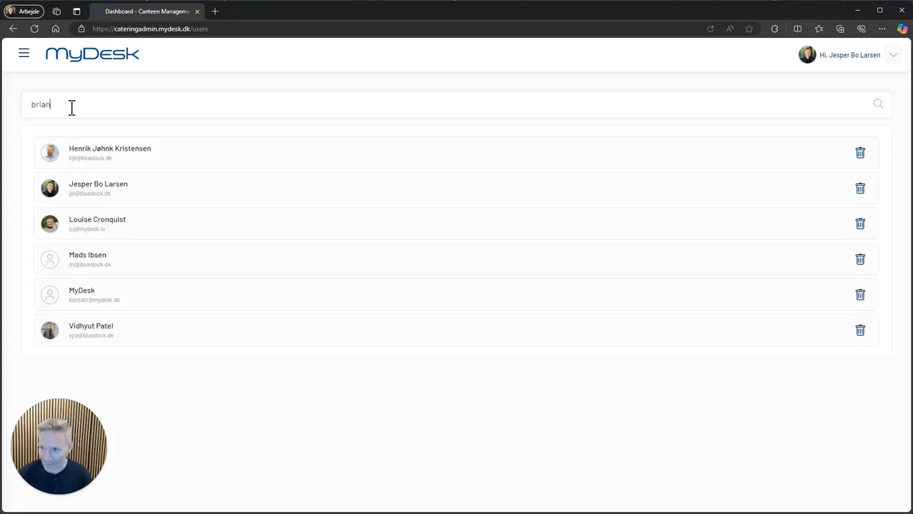 Add the user with the plus icon