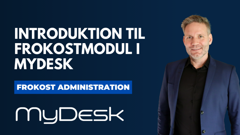 Introduktion til frokostmodul i MyDesk - MyDesk Frokostadministration