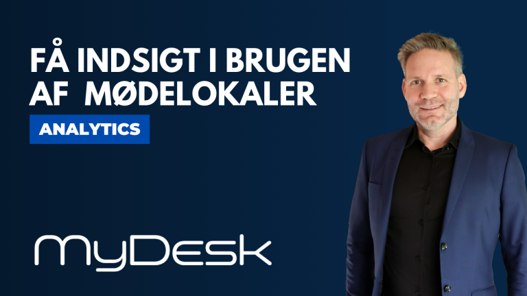Få indsigt i brugen af mødelokaler - MyDesk Analytics