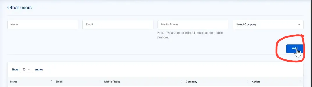 Adding and confirming