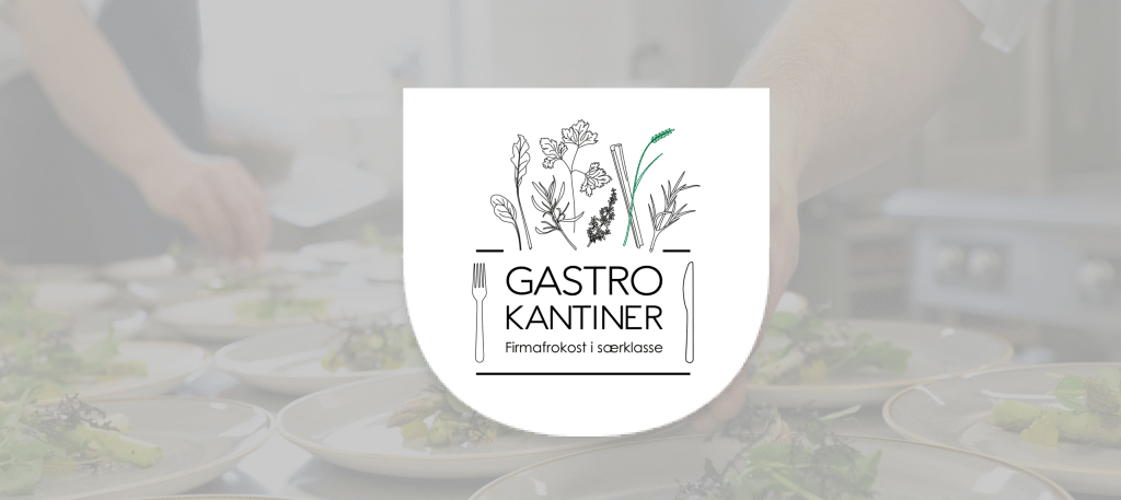 Gastro kantiner logo og bygning