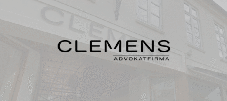 Clemens Law logo og bygning