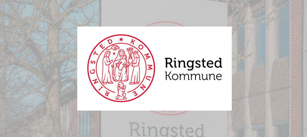Ringsted Kommune logo og bygning