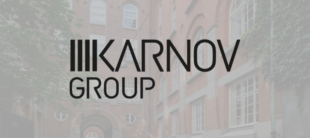 KARNOV GROUP logo og bygning