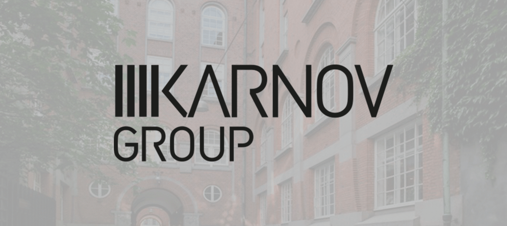 KARNOV GROUP logo og bygning