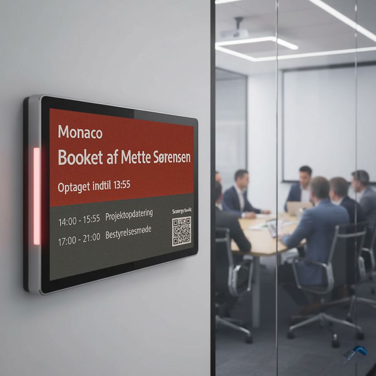 Meeting room screen