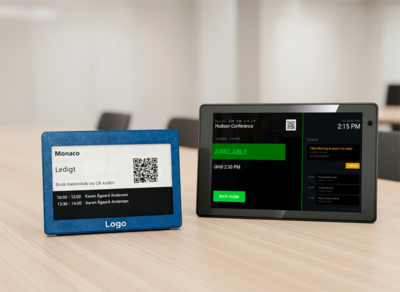 Philips color display and E-ink compairson