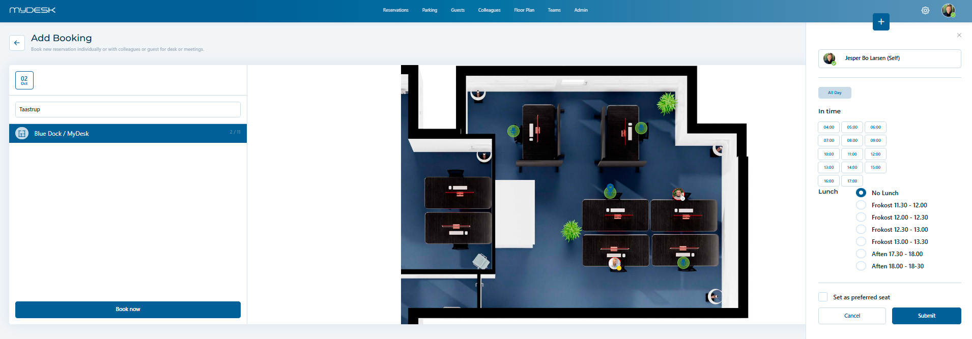 MyDesk Skrivebordsbooking