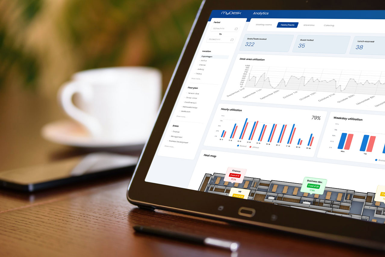 Få godt overblik i virksomheden med MyDesk Analytics