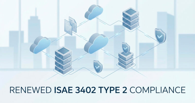 Renewed ISAE 3402.