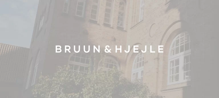Bruun & Hjejle Advokatpartnerselskab kundecase